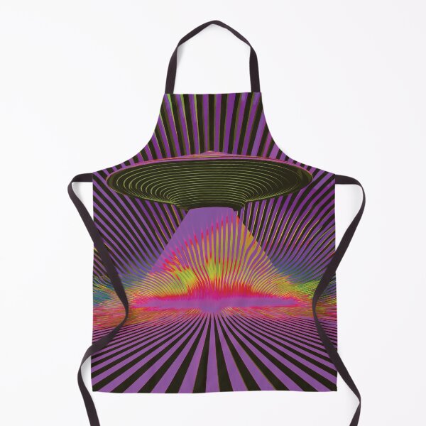 Item preview, Decoration UFO Eerie Space Weirdcore Doomcore Dark Space in Atomic Pink designed and sold by ✨nightvrld.