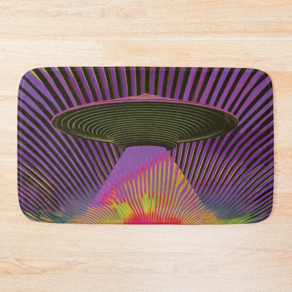 Item preview, Decoration UFO Eerie Space Weirdcore Doomcore Dark Space in Atomic Pink designed and sold by ✨nightvrld.