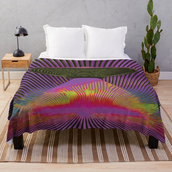 Item preview, Decoration UFO Eerie Space Weirdcore Doomcore Dark Space in Atomic Pink designed and sold by ✨nightvrld.