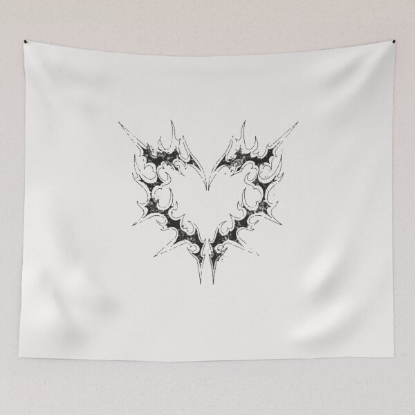 Item preview, Grunge Heart Baby Gothic Tribal Heart designed and sold by Gbriel3.