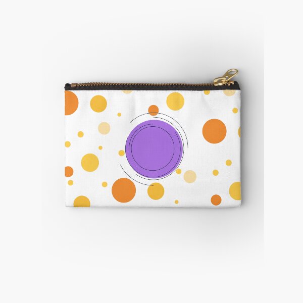 Item preview, ro Polka Dot Pattern Purple Orange Gold Geometric Abstract Aesthetic designed and sold by Rehnair.