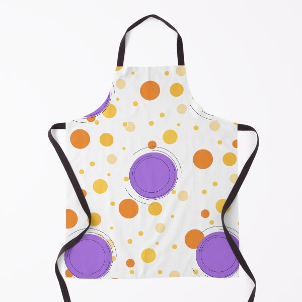 Item preview, ro Polka Dot Pattern Purple Orange Gold Geometric Abstract Aesthetic designed and sold by Rehnair.