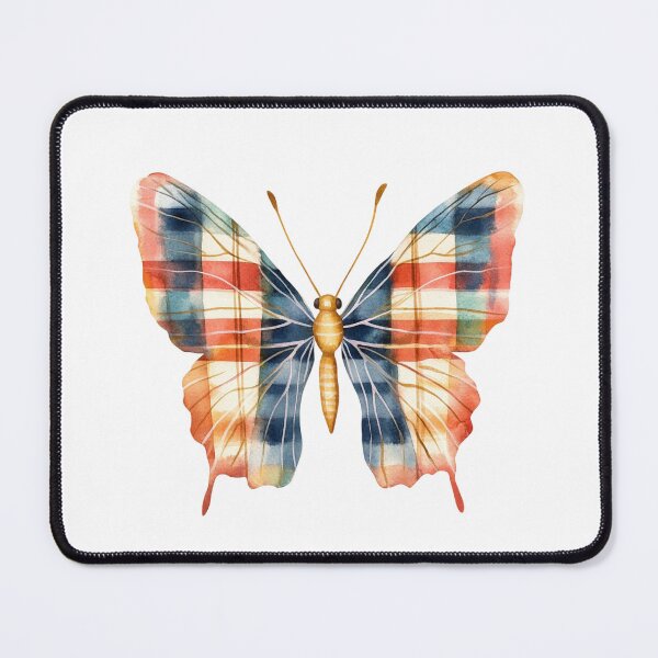 Item preview, Plaid Patterned Butterfly designed and sold by jierrfan.