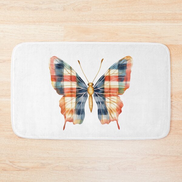 Item preview, Plaid Patterned Butterfly designed and sold by jierrfan.
