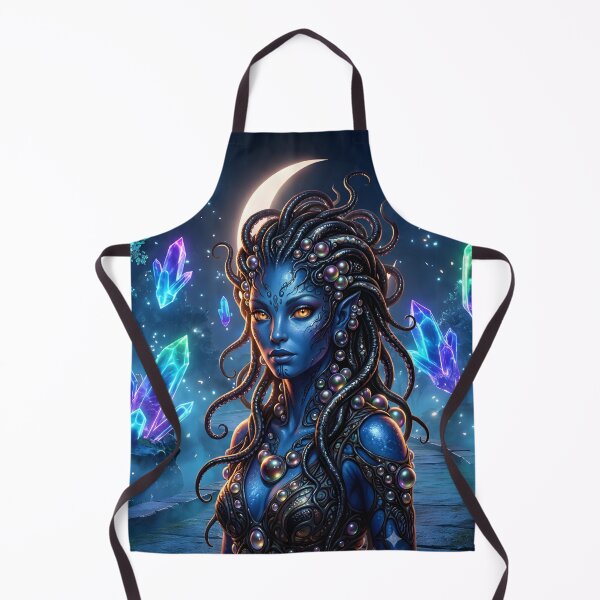 Item preview, Mystic Alien Queen – Guardian of the Crystal Realm designed and sold by nicky2342.