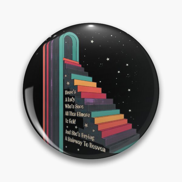 Item preview, Stairway To Heaven Lyric designed and sold by GWARTUKSTORE.