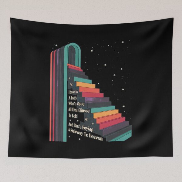 Item preview, Stairway To Heaven Lyric designed and sold by GWARTUKSTORE.
