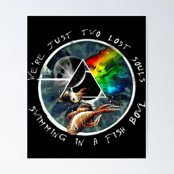 Item preview, We're Just Two Lost Souls Swimming In A Fish Bowl Dark Music Side designed and sold by MimicMiniatures.