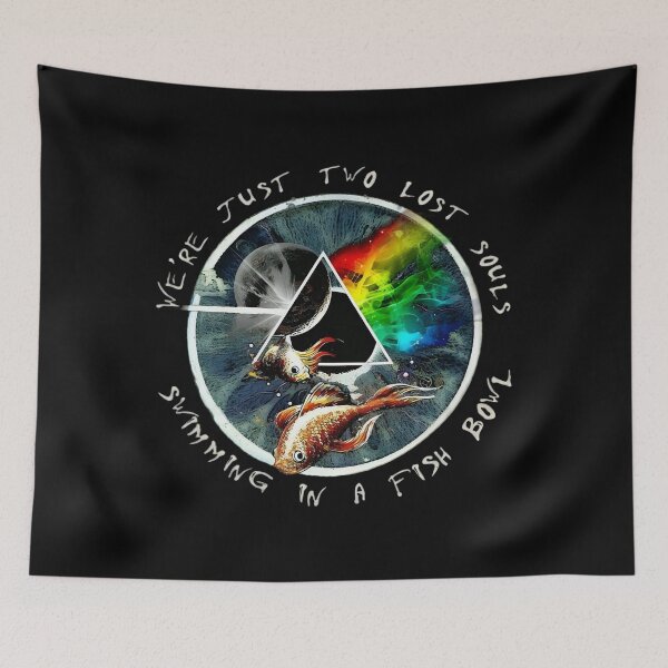 Item preview, We're Just Two Lost Souls Swimming In A Fish Bowl Dark Music Side designed and sold by MimicMiniatures.