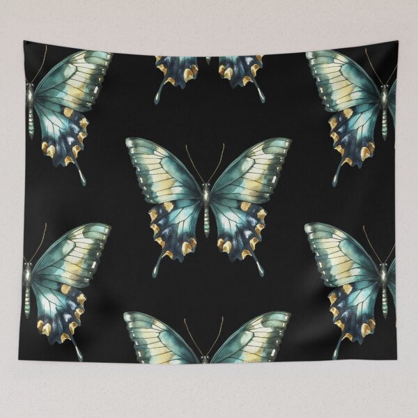 Item preview, Elegant Blue Swallowtail Butterfly designed and sold by jierrfan.