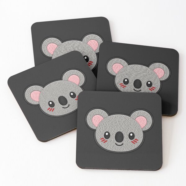 Item preview, Kawaii Koala Embroidery Patch Illustration designed and sold by ColorSplash123.