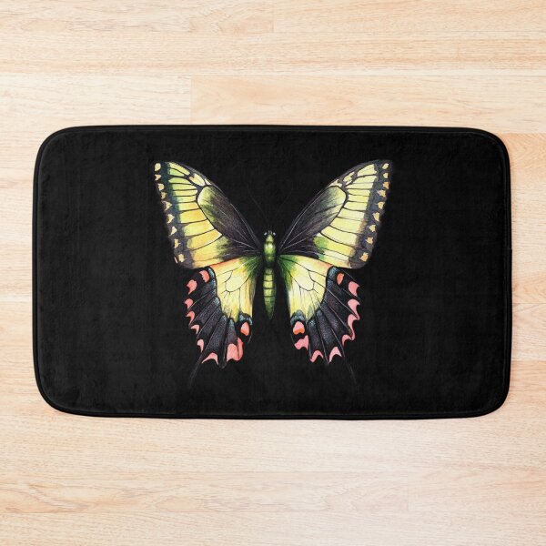 Item preview, Vibrant Swallowtail Butterfly on Black designed and sold by jierrfan.