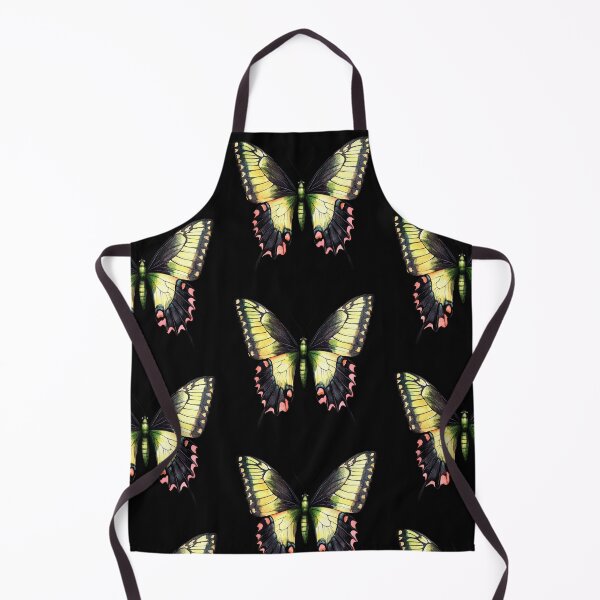 Item preview, Vibrant Swallowtail Butterfly on Black designed and sold by jierrfan.