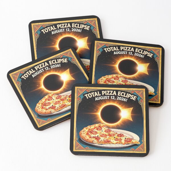 Item preview, For Pizza and Astronomy Lover TOTAL PIZZA ECLIPSE AUGUST 12,2026! designed and sold by Giulivo Store Graphic.