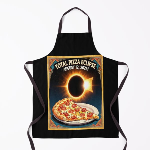 Item preview, For Pizza and Astronomy Lover TOTAL PIZZA ECLIPSE AUGUST 12,2026! designed and sold by Giulivo Store Graphic.
