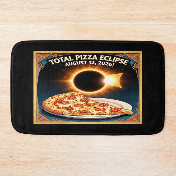 Item preview, For Pizza and Astronomy Lover TOTAL PIZZA ECLIPSE AUGUST 12,2026! designed and sold by Giulivo Store Graphic.