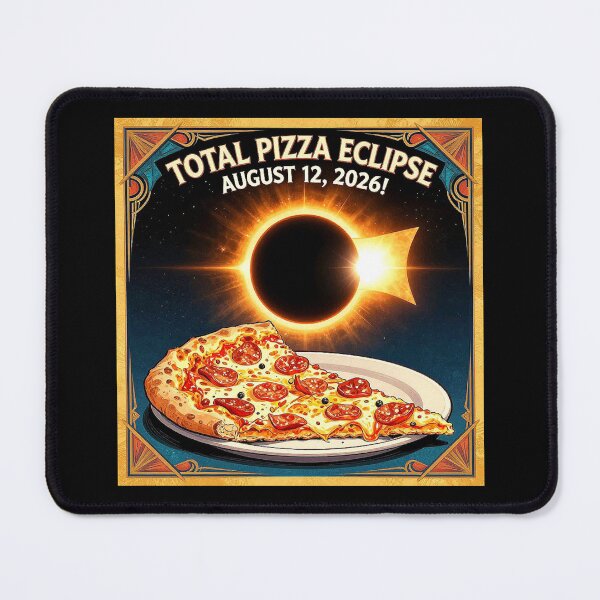 Item preview, For Pizza and Astronomy Lover TOTAL PIZZA ECLIPSE AUGUST 12,2026! designed and sold by Giulivo Store Graphic.