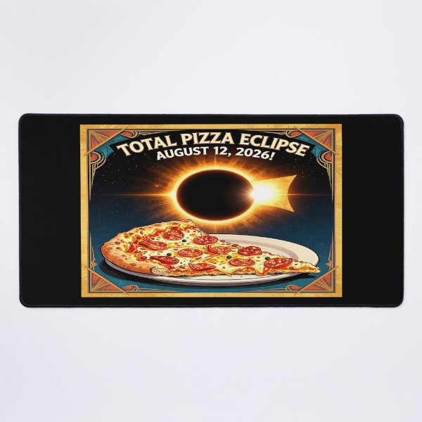Item preview, For Pizza and Astronomy Lover TOTAL PIZZA ECLIPSE AUGUST 12,2026! designed and sold by Giulivo Store Graphic.