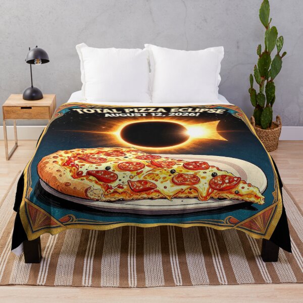 Item preview, For Pizza and Astronomy Lover TOTAL PIZZA ECLIPSE AUGUST 12,2026! designed and sold by Giulivo Store Graphic.