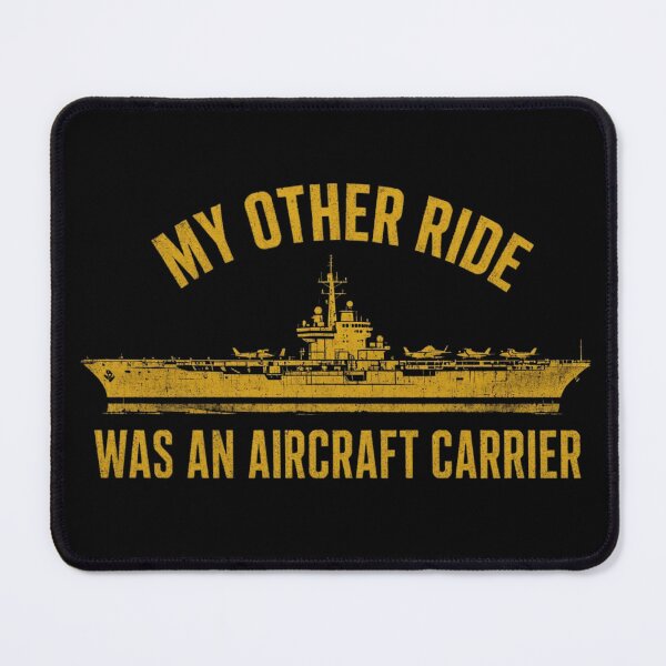 Item preview, My Other Ride was an Aircraft Carrier Veteran Navy Humor Vintage designed and sold by CF_VintageDesign.