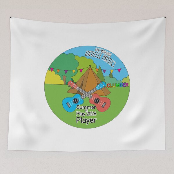 Item preview, clumber summer of play ukulele designed and sold by QueenGilbert.
