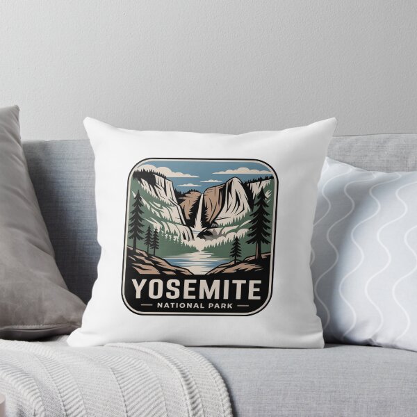 Item preview, Yosemite National Park Vintage Travel Badge designed and sold by Teelogic.