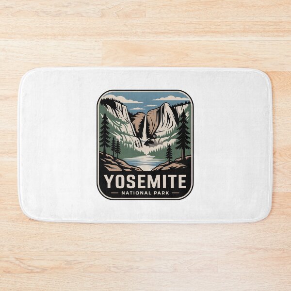 Item preview, Yosemite National Park Vintage Travel Badge designed and sold by Teelogic.