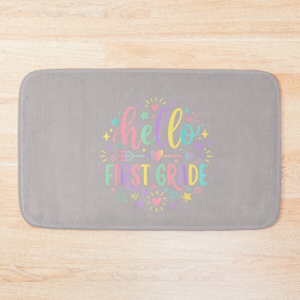 Item preview, Hello First Grade Teacher Student Girls Back to School 2026 designed and sold by mjohnson9.
