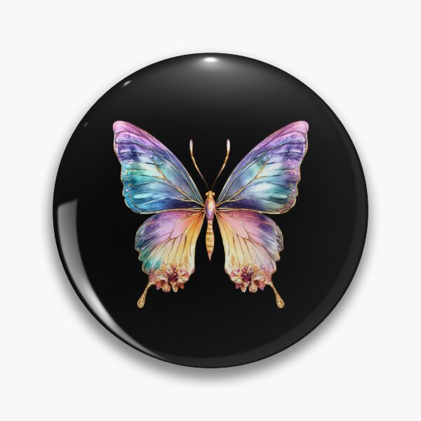 Item preview, Vibrant Multicolored Butterfly designed and sold by jierrfan.