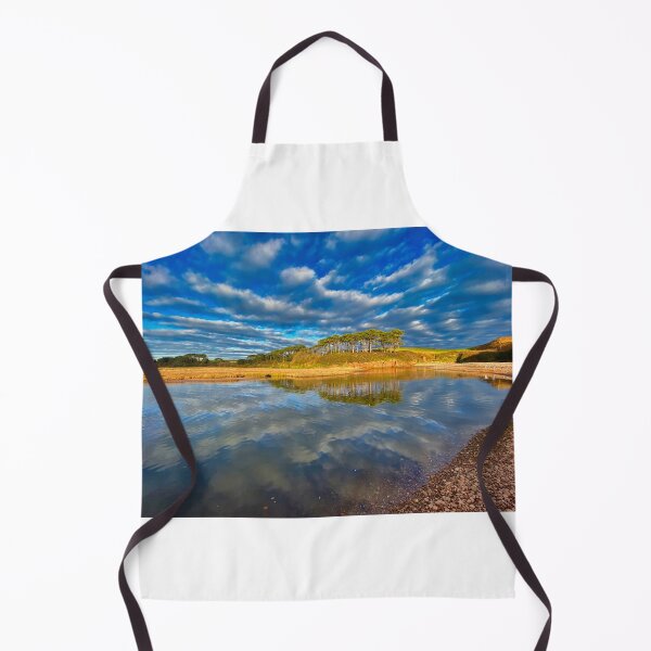 Item preview, Budleigh Salterton Pine Trees River Otter Coastal Landscape Photography designed and sold by leonwoods.