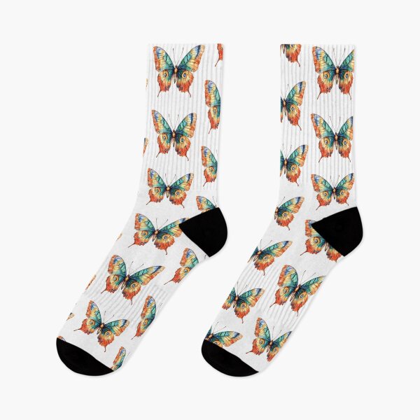 Item preview, Colorful Butterfly with Eye-like Patterns designed and sold by jierrfan.