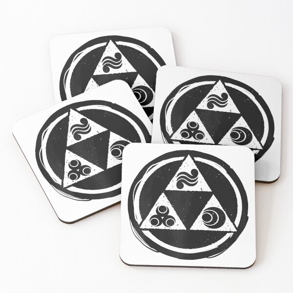 Item preview, Sacred Triangle Attributes Outline designed and sold by sachineo.