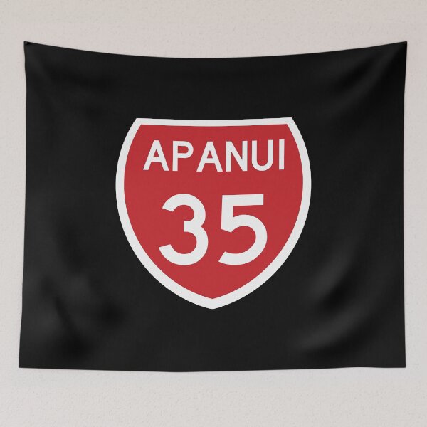 Item preview, Apanui Highway 35 - Red designed and sold by MY NEW ZEALAND.