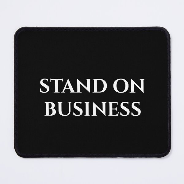 Item preview, Stand on Business | Bold Minimalist Motivational Quote designed and sold by MagicArtzz.