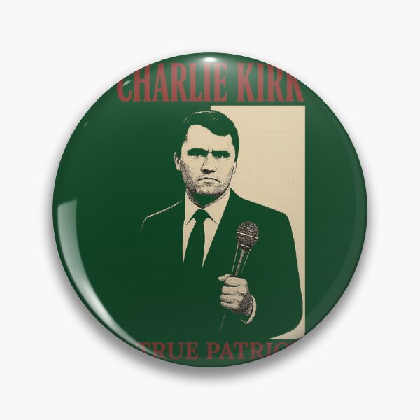 Item preview, Charlie Kirk A True Patriot designed and sold by findbeeingarden.