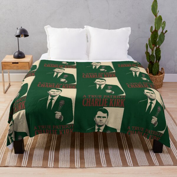 Item preview, Charlie Kirk A True Patriot designed and sold by findbeeingarden.