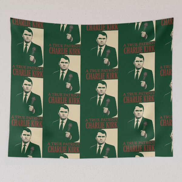 Item preview, Charlie Kirk A True Patriot designed and sold by findbeeingarden.
