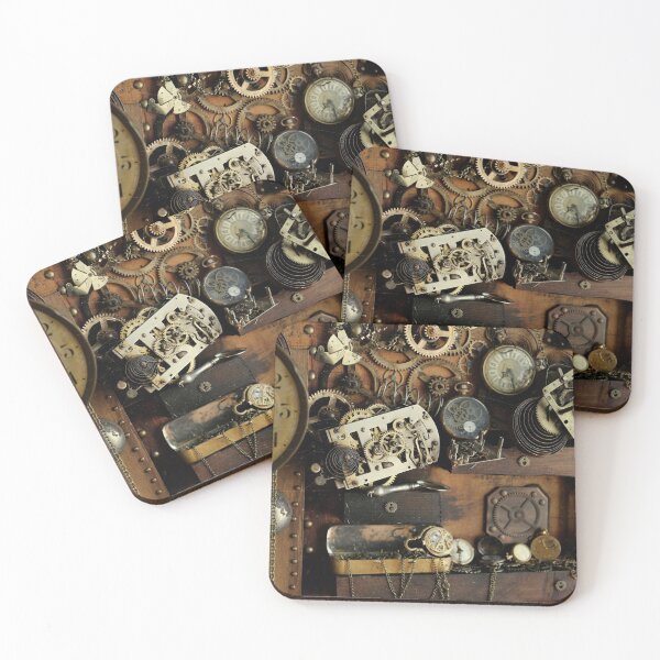 Item preview, Steampunk ancient gears designed and sold by Cinzia Murgia.