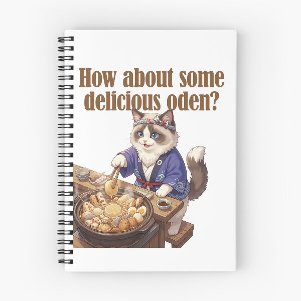 Item preview, How About Some Delicious Oden? Cute Japanese Cat Oden Hot Pot designed and sold by LOVEARTDESIGN.