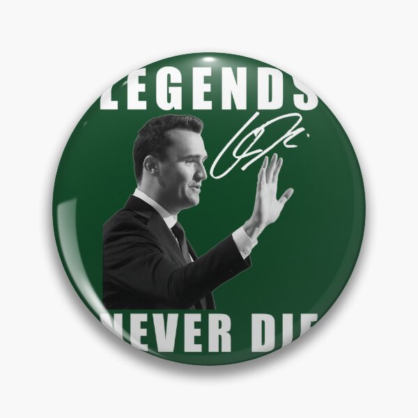 Item preview, Copy of Legends Never Die Charlie Kirk Signature designed and sold by findbeeingarden.