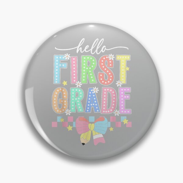 Item preview, Hello First Grade Team Back to School Coquette Student Kids designed and sold by mjohnson9.
