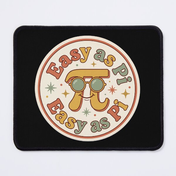 Item preview, Funny Retro Math Teacher Pi designed and sold by Oommen Studio .