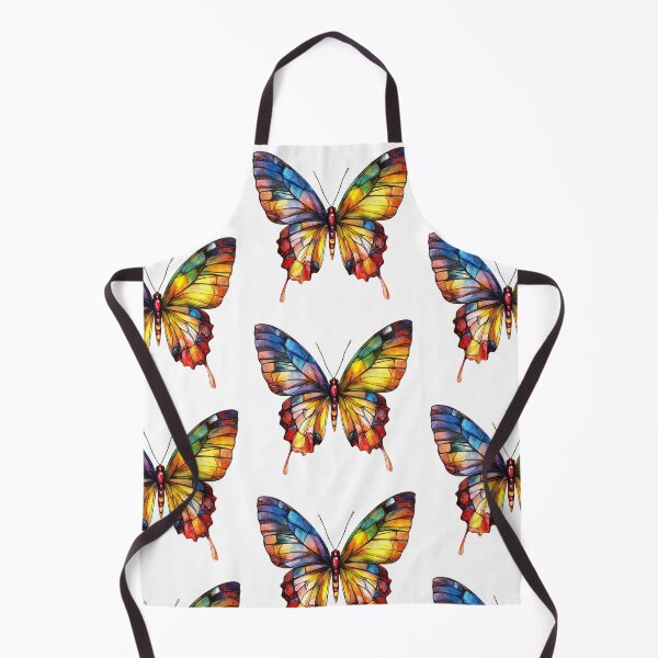 Item preview, Colorful Butterfly on White Background designed and sold by jierrfan.