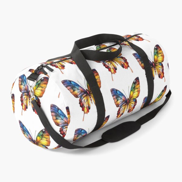 Item preview, Colorful Butterfly on White Background designed and sold by jierrfan.