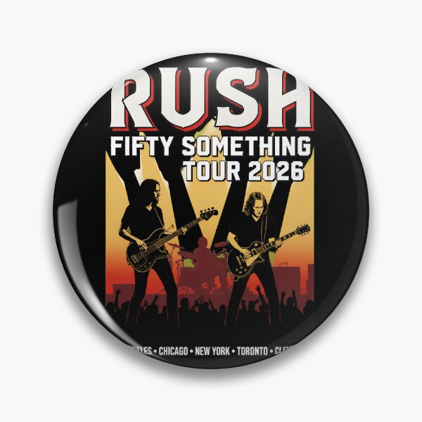 Item preview, RUSH FIFTY SOMETHING TOUR 2026 designed and sold by GWARTUKSTORE.