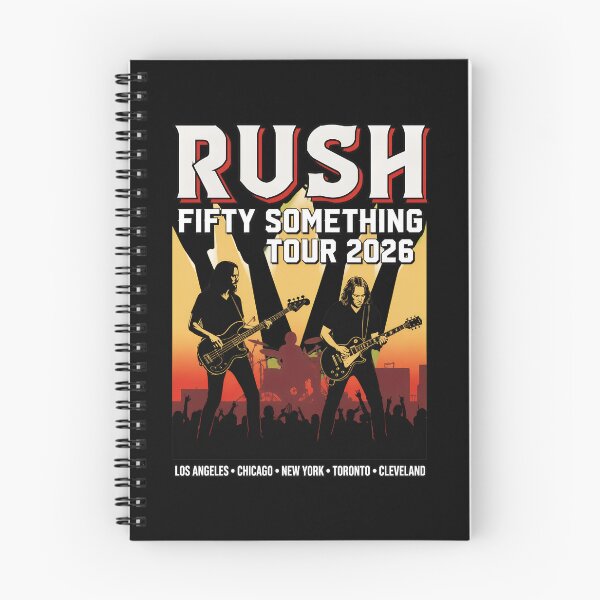 Item preview, RUSH FIFTY SOMETHING TOUR 2026 designed and sold by GWARTUKSTORE.
