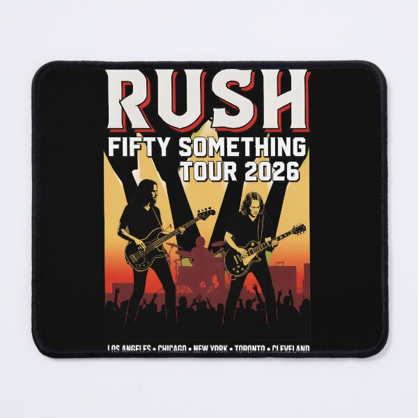 Item preview, RUSH FIFTY SOMETHING TOUR 2026 designed and sold by GWARTUKSTORE.