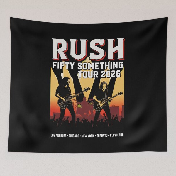 Item preview, RUSH FIFTY SOMETHING TOUR 2026 designed and sold by GWARTUKSTORE.