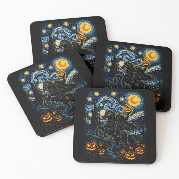 Item preview, Spooky Horseman with Jack-o'-Lanterns Design Halloween designed and sold by rafaeltto.