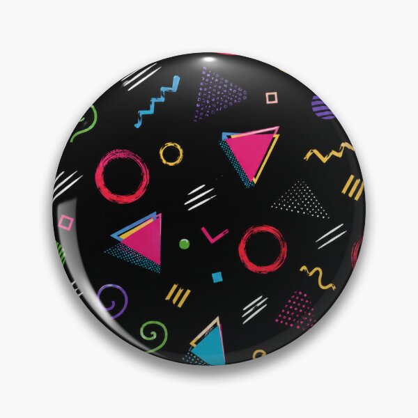 Artikelvorschau, Buntes Retro-Muster | Geometrisches 80er & 90er Memphis Design entworfen und verkauft von pigeonlovrs.